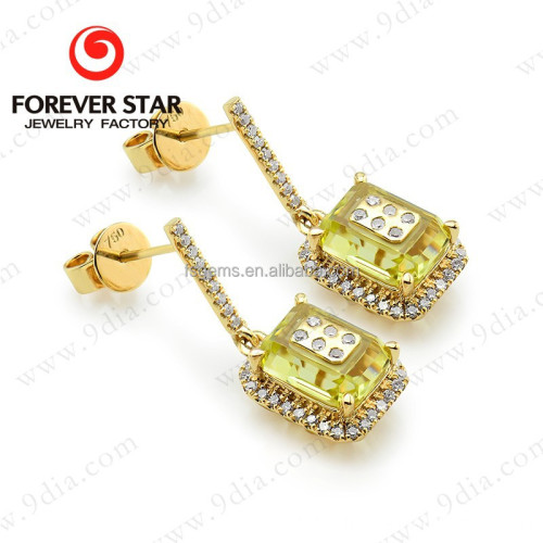 Jewelry Wholesale 14k Gold Plated Jewelry Set